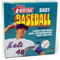 2021 Topps Heritage Baseball Mega Box (Ships Sealed Only)