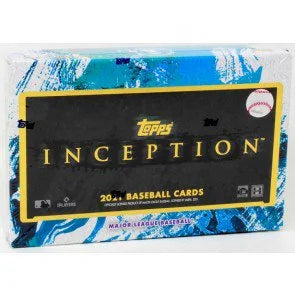 2021 Topps Inception Baseball Hobby Box (Ships Sealed Only)