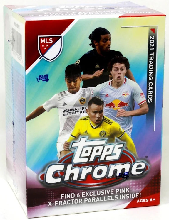 2021 Topps MLS Chrome Soccer Blaster 20 Box Lot (Ships Sealed Only)