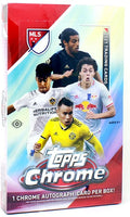 2021 Topps Chrome MLS Soccer Box 18 Packs 4 Cards Per Pack (Ships Sealed Only)