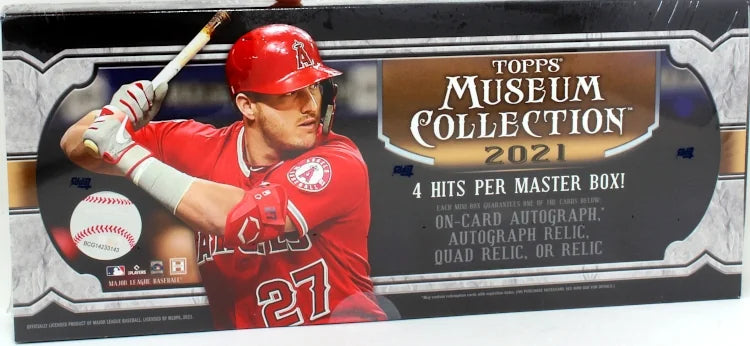 2021 Topps Museum Collection Baseball Hobby 12 Box Case (Ships Sealed Only) - B2