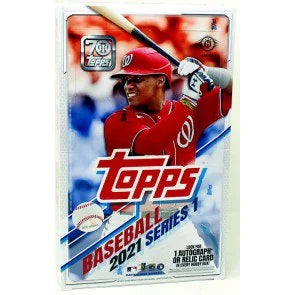2021 Topps Series 1 Baseball Hobby Box (Ships Sealed Only)