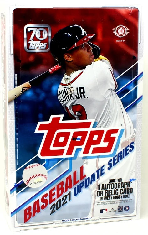 2021 Topps Update Series Baseball Hobby 12 Box Case (Ships Sealed Only) - B3
