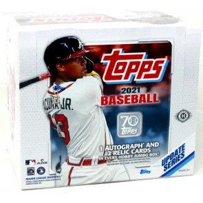 2021 Topps Update Series Baseball Jumbo 6 Box Case (Ships Sealed Only)