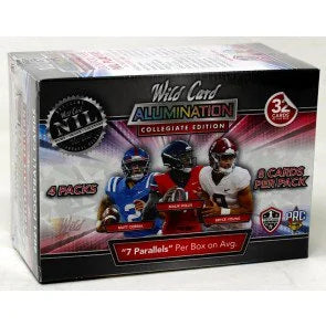 2021 Wild Card Alumination Football Blaster 20 Box Case (Ships Sealed Only)