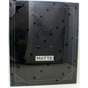 2021 Wild Card Matte Black Football Hobby Box 18 On Card Autos (Ships Sealed Only)