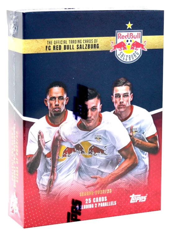 2022 23 Topps FC Red Bull Salzburg Soccer Set 20 Box Lot (Ships Sealed Only)