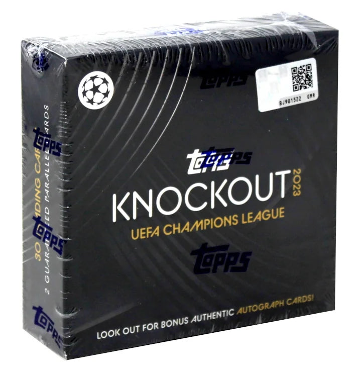 2022 23 Topps UEFA Champions League Knockout Box (Ships Sealed Only)