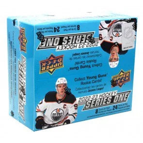 2022 23 Upper Deck Series 1 Hockey Retail Box 24 Packs (Ships Sealed Only)