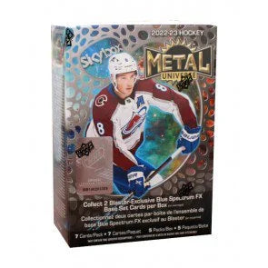 2022 23 Upper Deck Skybox Metal Universe Hockey Blaster Case 20 Boxes (Ships Sealed Only)