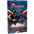 2022 Bowman Baseball Jumbo HTA Box 12 Packs 3 Chrome Autographs (Ships Sealed Only)