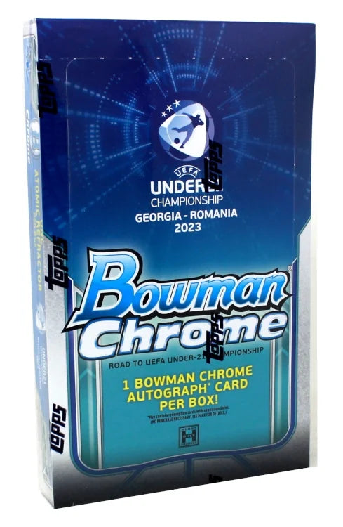 2022 Bowman Chrome Road to UEFA U 21 Soccer Box (Ships Sealed Only)