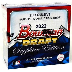 2022 Bowman Draft Baseball Sapphire Edition 10 Box Case (Ships Sealed Only)