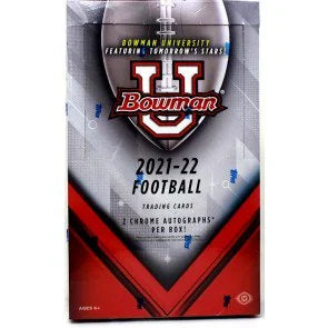 2022 Bowman University Football Hobby Case (Ships Sealed Only)