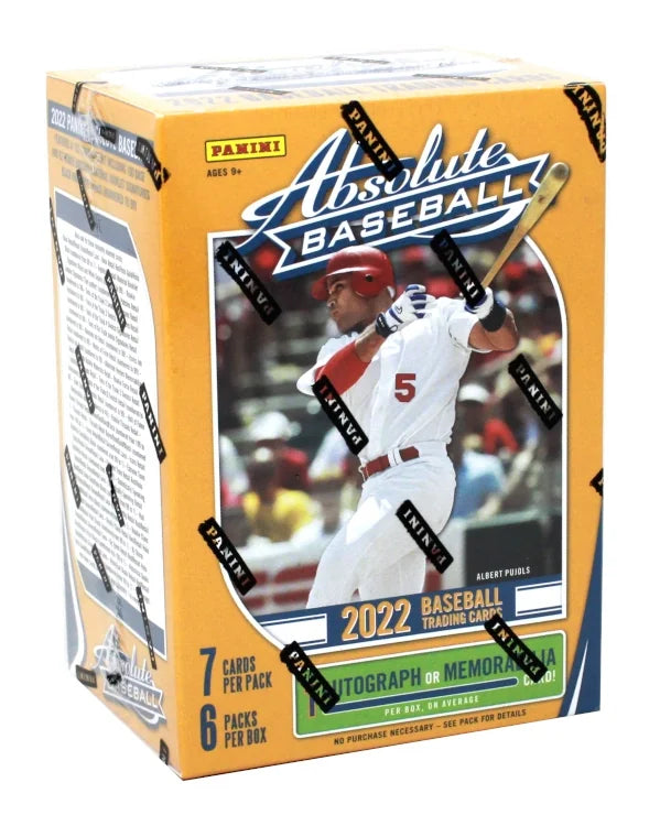 2022 Panini Absolute Baseball Blaster 20 Box Lot (Ships Sealed Only)