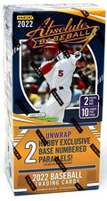 2022 Panini Absolute Baseball Hobby 10 Box Case (Ships Sealed Only) - B2