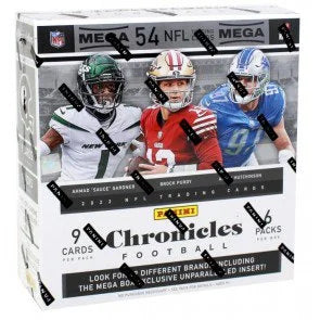 2022 Panini Chronicles Football Mega Box 6 Packs (Ships Sealed Only)