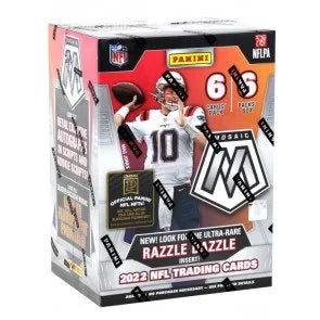 2022 Panini Mosaic Football Blaster Box 6 Packs (Ships Sealed Only)