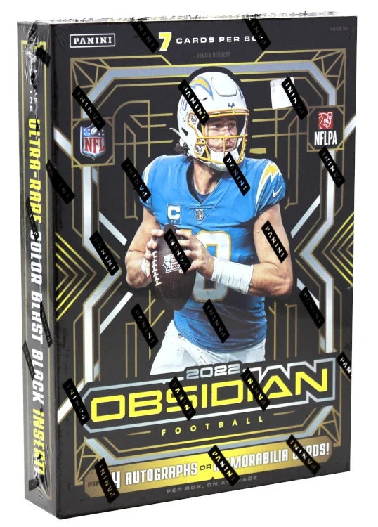 2022 Panini Obsidian Football Hobby 12 Box Case (Ships Sealed Only) - B2