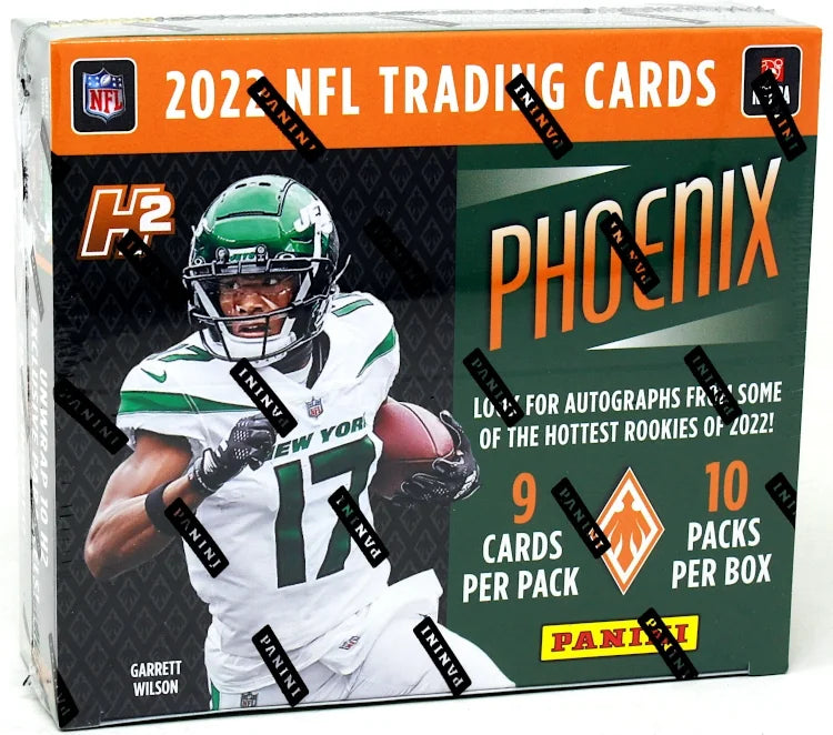 2022 Panini Phoenix Football H2 20 Box Case 2 Autos Per Case (Ships Sealed Only)