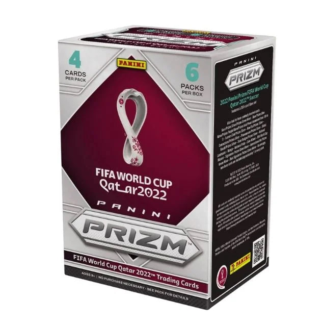 2022 Panini Prizm FIFA World Cup Qatar Blaster Box (Ships Sealed Only)