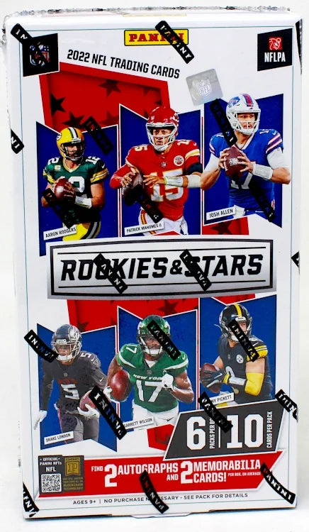 2022 Panini Rookies Stars Football Hobby Box (Ships Sealed Only)