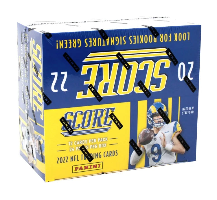 2022 Panini Score Football Retail Case 20 Boxes 24 Packs Each (Ships Sealed Only)