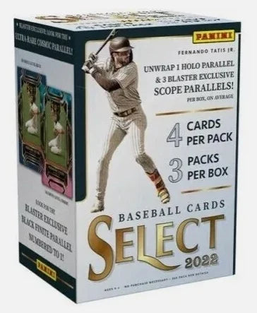 2022 Panini Select Baseball Blaster Box (Ships Sealed Only)