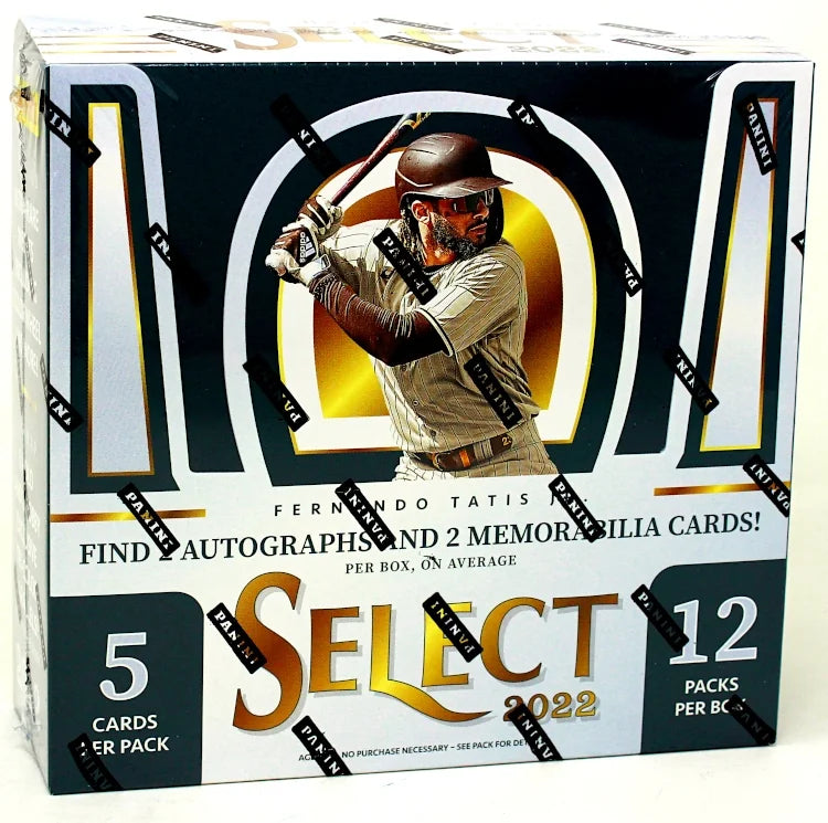 2022 Panini Select Baseball Hobby Case 12 Boxes (Ships Sealed Only)