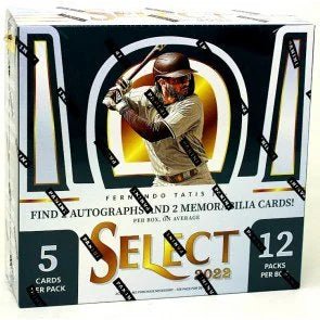 2022 Panini Select Baseball Hobby Box 12 Packs (Ships Sealed Only)