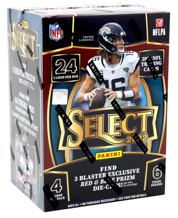 2022 Panini Select Football Blaster 20 Box Case (Ships Sealed Only) - B2