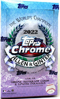 2022 Topps Allen Ginter Chrome Baseball Hobby Box (Ships Sealed Only) - B