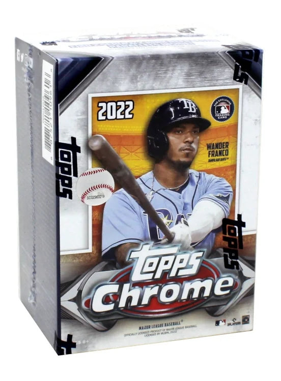2022 Topps Chrome Baseball Blaster Box (Ships Sealed Only)