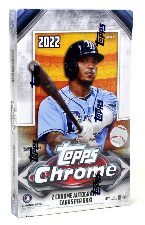 2022 Topps Chrome Baseball Hobby 12 Box Case Without Silver (Ships Sealed Only)
