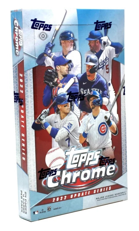 2022 Topps Chrome Update Series Baseball Hobby 12 Box Case (Ships Sealed Only)