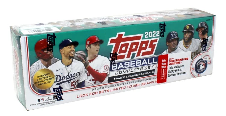 2022 Topps Complete Baseball Factory Set 12 Set Case Special Edition (Ships Sealed Only)