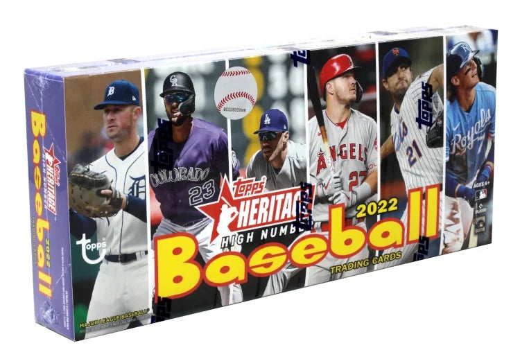 2022 Topps Heritage High Number Baseball Hobby 12 Box Case 22776 (Ships Sealed Only)