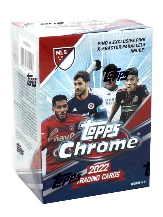 2022 Topps MLS Chrome Soccer Blaster 40 Box Case (Ships Sealed Only)