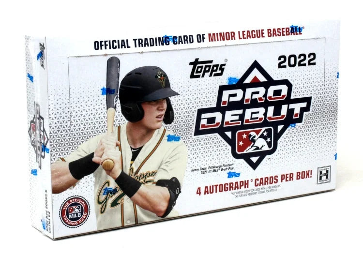 2022 Topps Pro Debut Baseball Hobby 12 Box Case (Ships Sealed Only) - B
