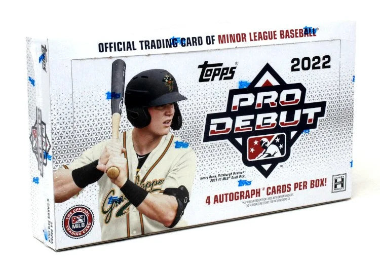 2022 Topps Pro Debut Baseball Hobby Box (Ships Sealed Only)