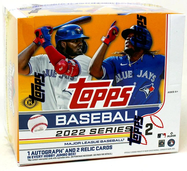2022 Topps Series 2 Baseball HTA Jumbo Case (Ships Sealed Only)