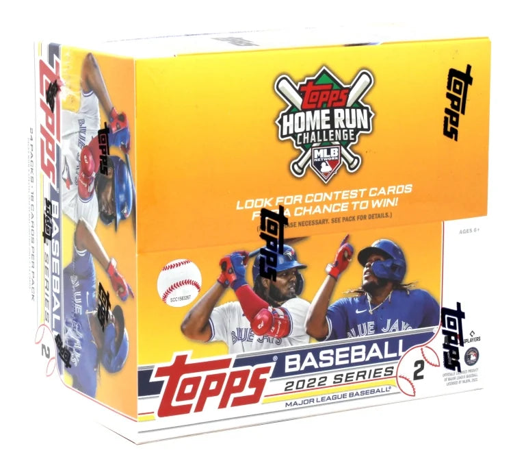 2022 Topps Series 2 Baseball Retail 12 Box Case (Ships Sealed Only)