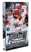 2022 Topps Stadium Club Chrome Baseball Hobby Box (Ships Sealed Only)