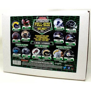 2022 TriStar Hidden Treasures Autographed Football Helmet Box (Ships Sealed Only)