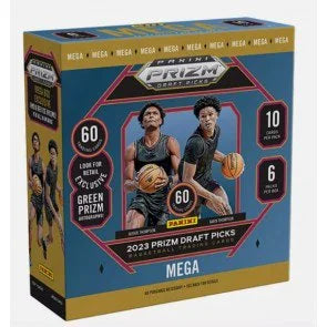 2023 24 Panini Prizm Draft Picks Basketball Mega Box Case 20 Boxes (Ships Sealed Only)