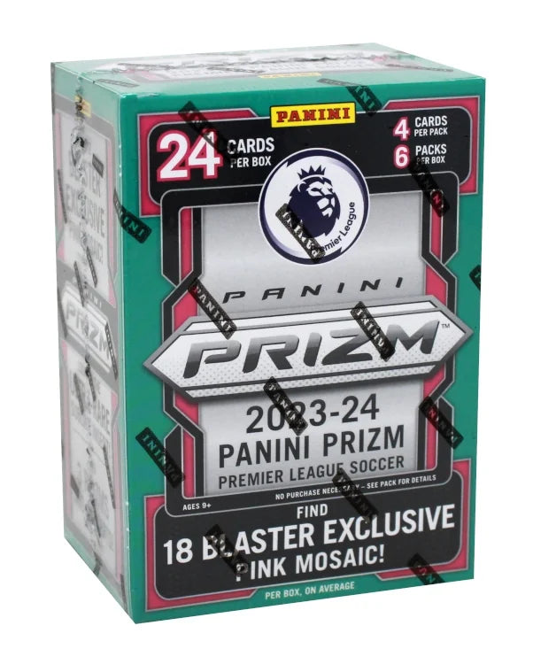 2023 24 Panini Prizm Premier League Soccer Blaster Box Lot (Ships Sealed Only)