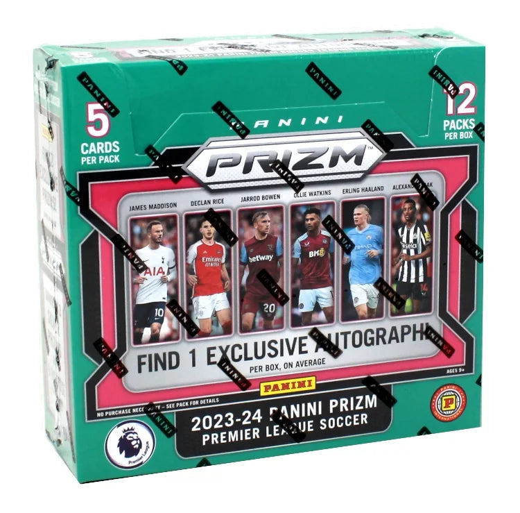 2023 24 Panini Prizm Premier League Soccer International Hobby Case 12 Boxes (Ships Sealed Only)