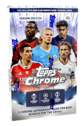 2023 24 Topps UEFA Club Competitions Chrome Soccer Hobby Case 12 Boxes (Ships Sealed Only)