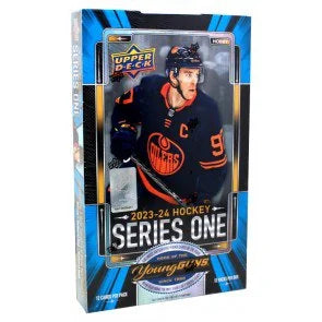 2023-24 Upper Deck Series 1 Hockey Hobby 12 Box Case (Ships Sealed Only) - B2