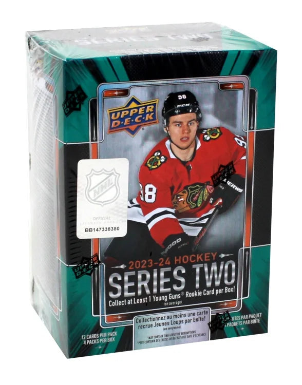 2023 24 Upper Deck Series 2 Hockey Blaster 20 Box Case (Ships Sealed Only)